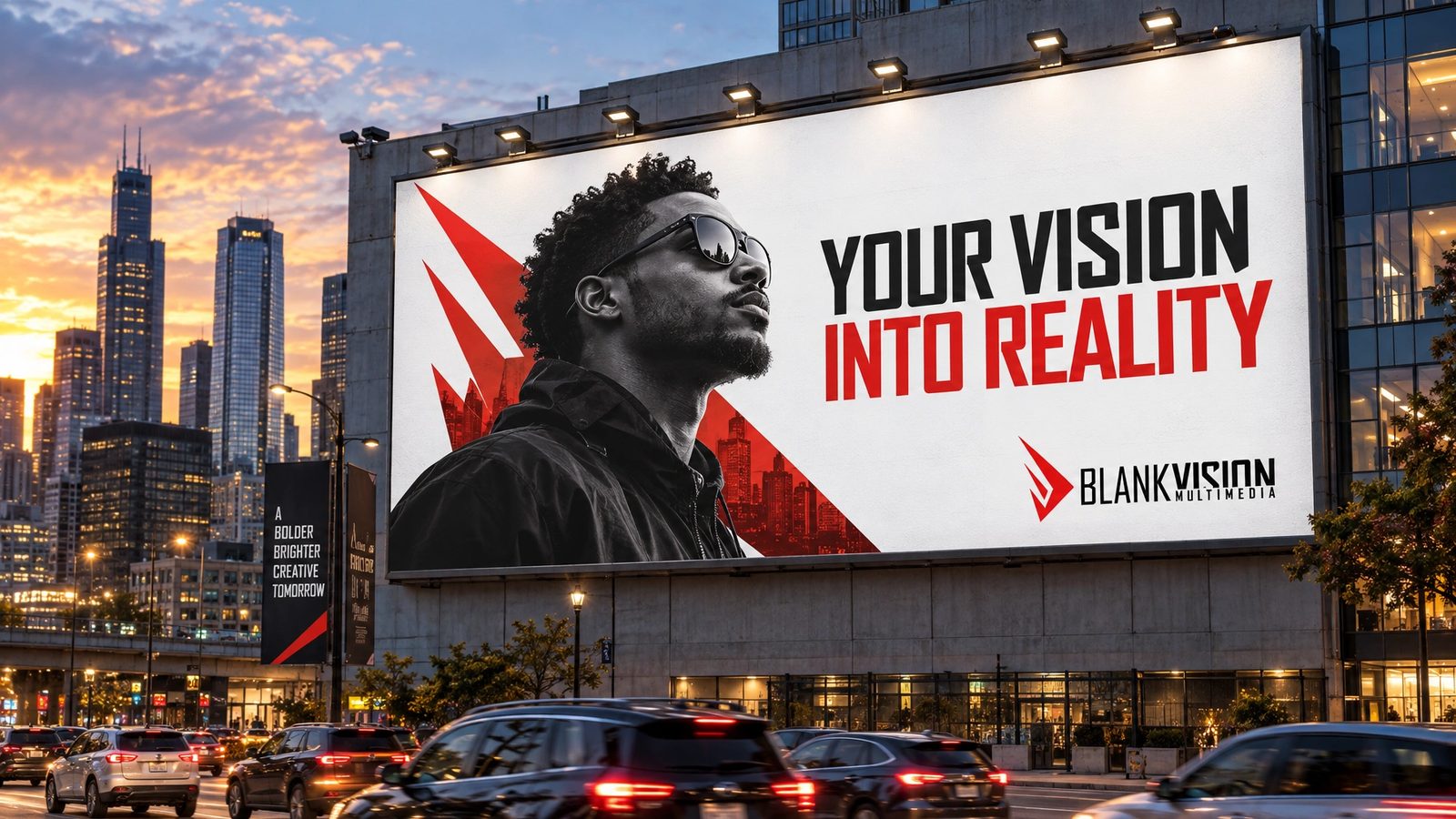 Blank Vision. Billboard