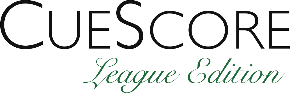 CueScore, League Edition