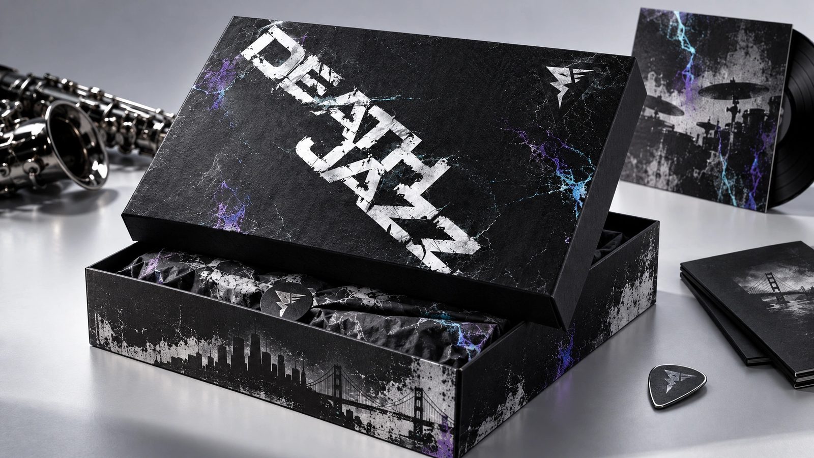 DeathJazz. Packaging