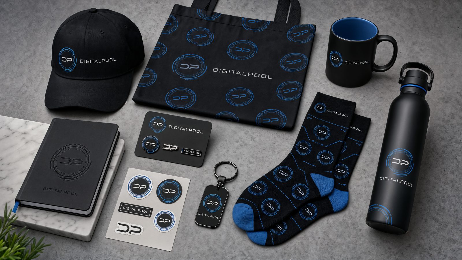 Digital Pool. Merch collection
