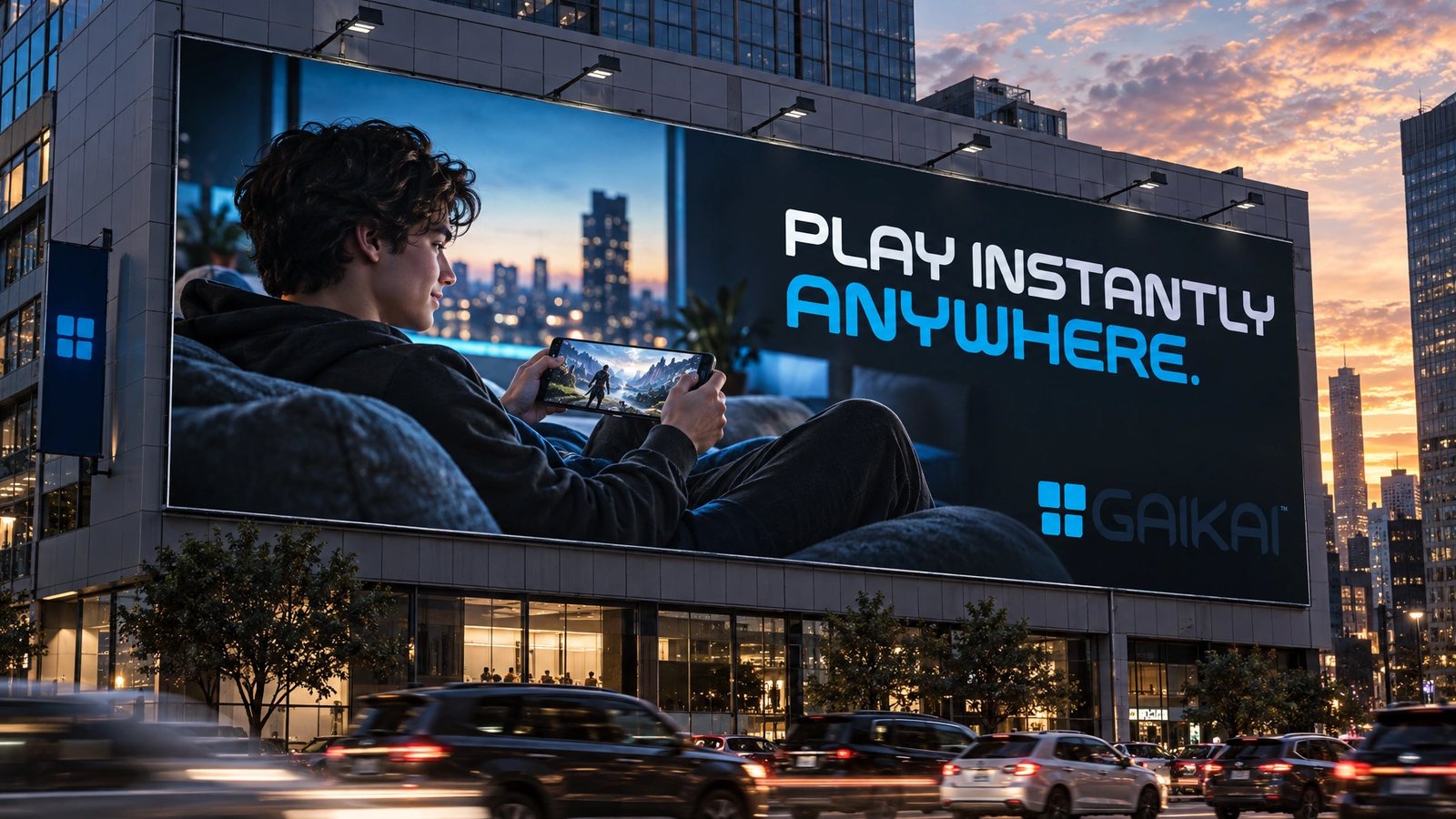 Gaikai. Billboard, Play Instantly Anywhere
