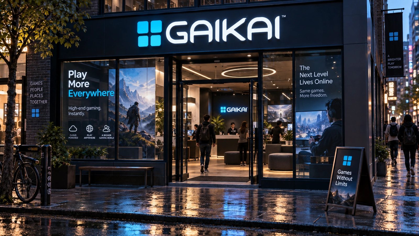 Gaikai. Storefront