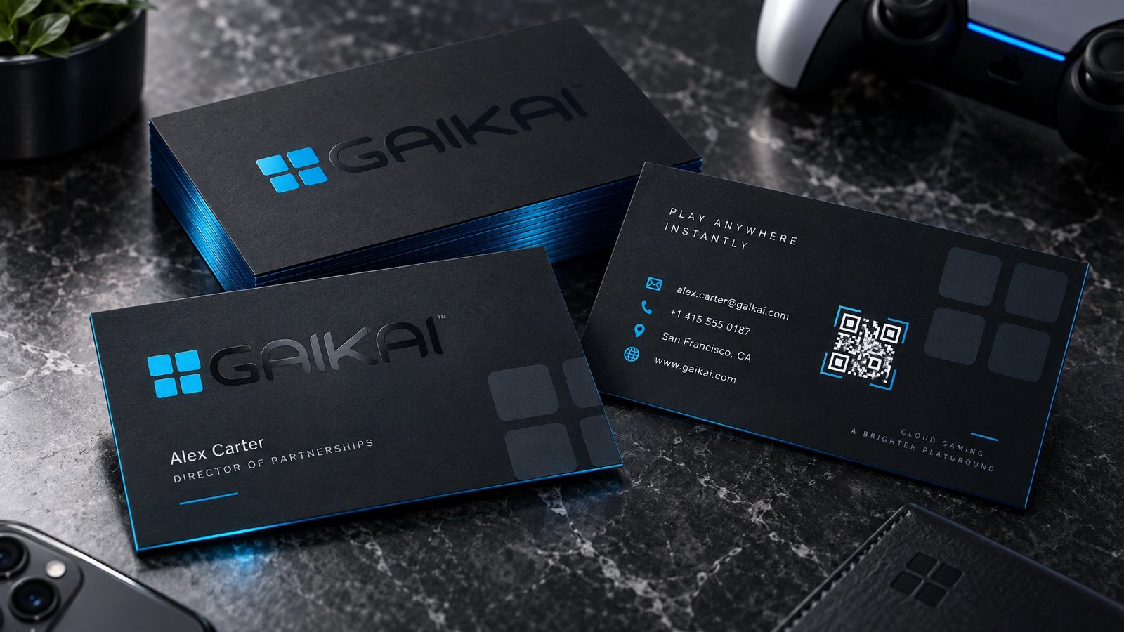 Gaikai. Business cards