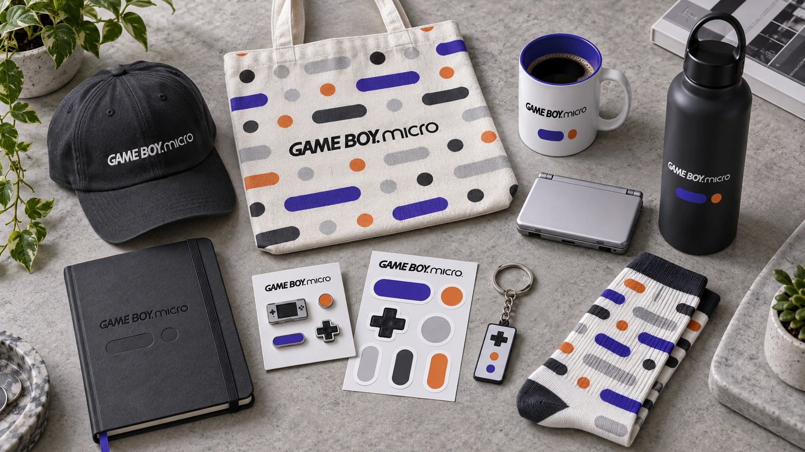 Game Boy Micro. Merch collection