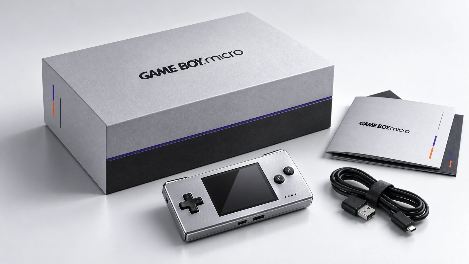 Game Boy Micro. Packaging