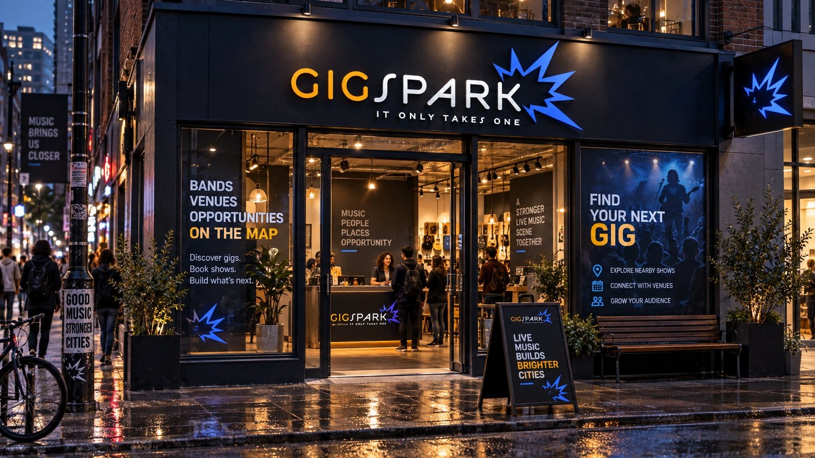 GigSpark. Storefront