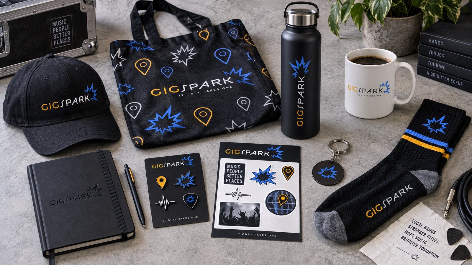 GigSpark. Merch collection
