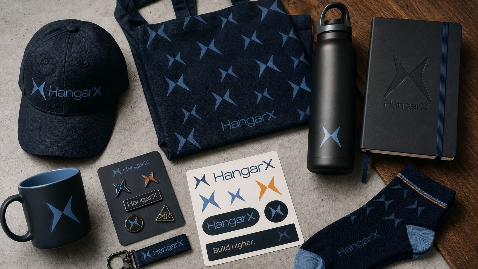 HangarX. Merch collection