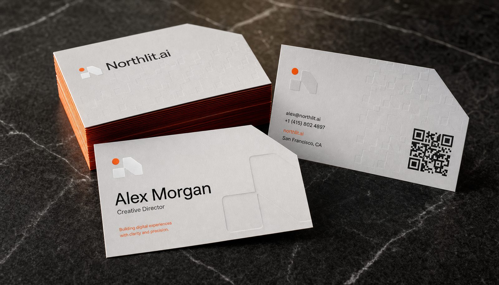 Northlit. Business cards