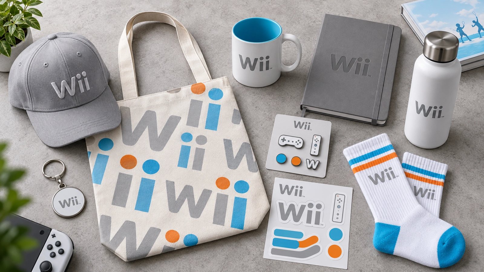 Wii.com. Merch collection